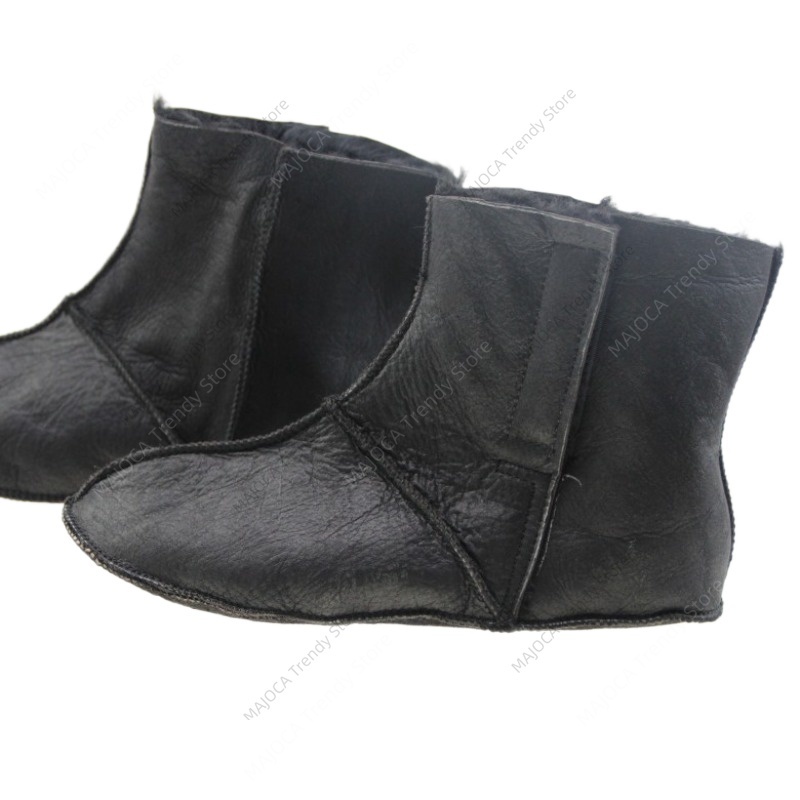 Genuine Sheepskin Leather Sock - Thermal Sock Winter avis et prix