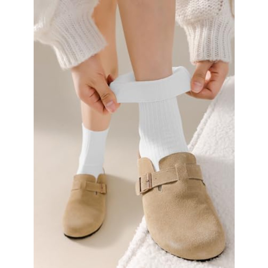 DOKUTOKU Womens Crew Socks Siz - Cotton Crew Sock Pack avis et prix