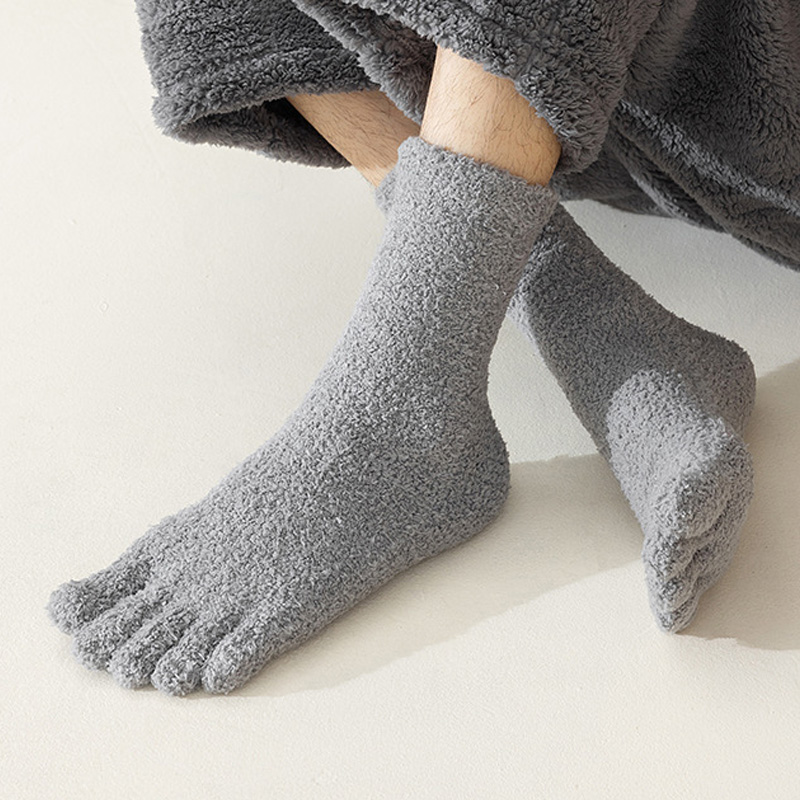 1/5 Pairs Mans Thermal Toe Soc - Thermal Sock Winter avis et prix